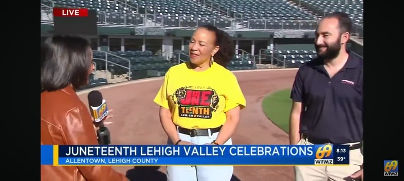 Juneteenth LV, Live on WFMZ